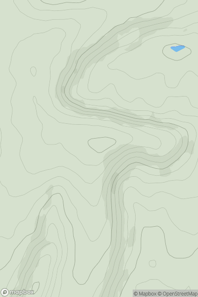 Thumbnail image for Beacon Hill [South East England] [SU602224] showing contour plot for surrounding peak
